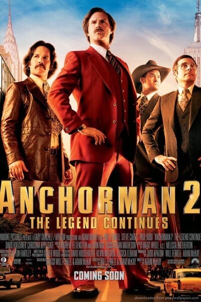 แองเคอร์แมน 2 ขำข้นคนข่าว (Anchorman 2 The Legend Continues) 2013