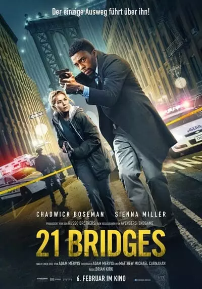 เผด็จศึกยึดนิวยอร์ก (21 Bridges) 2019