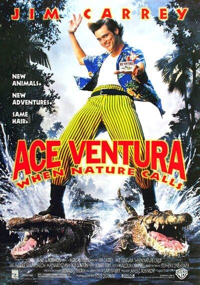 ซุปเปอร์เก๊กกวนเทวดา ภาค 2 (Ace Ventura When Nature Calls 2) 1995