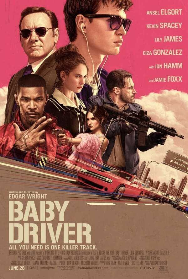 จี้ เบบี้ ปล้น (Baby Driver) 2017