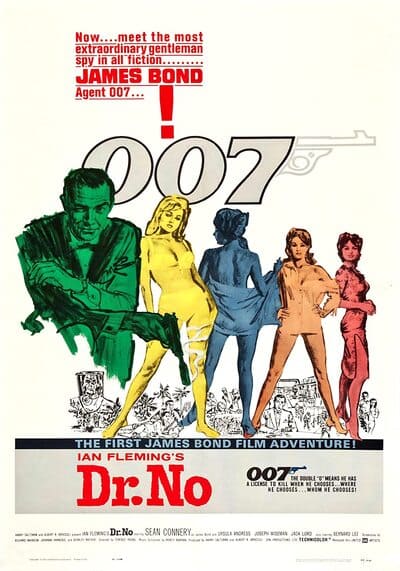 เจมส์ บอนด์ 007 ภาค 1 พยัคฆ์ร้าย 007 (James Bond 007 Dr.No) 1962
