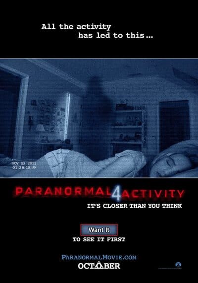 เรียลลิตี้ ขนหัวลุก ภาค 4 (Paranormal Activity 4) 2012