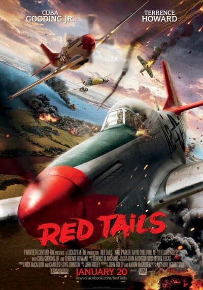 สงครามกลางเวหาของเสืออากาศผิวสี (Red Tails) 2012
