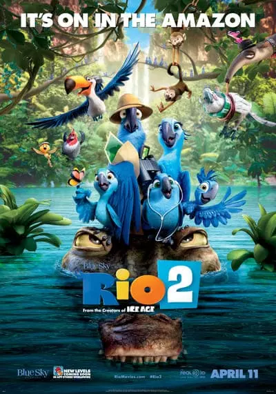 ริโอ เดอะ มูฟวี่ เจ้านกฟ้าจอมมึน ภาค 2 (Rio 2) 2014
