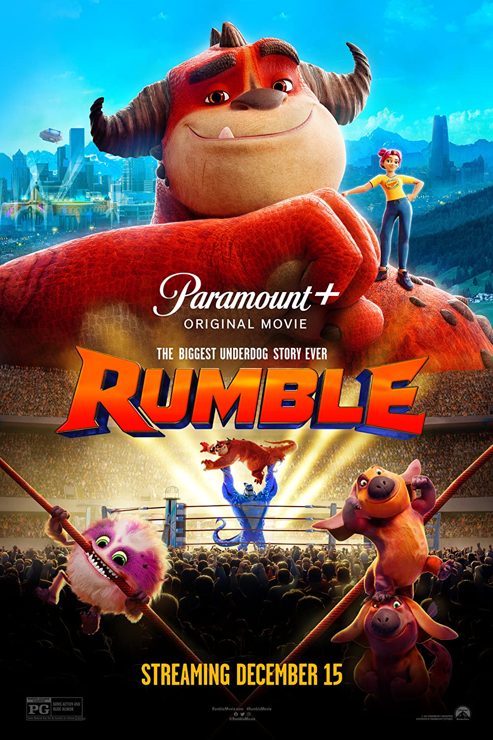มอนสเตอร์นักสู้ (Rumble) 2021