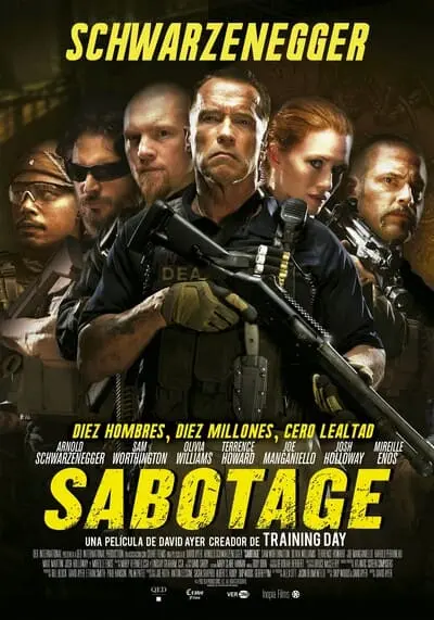 ซาโบทาช คนเหล็กล่านรก (Sabotage) 2014
