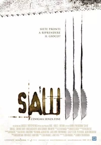 ซอว์ ภาค 3 เกมตัดต่อตาย ตัดเป็น (Saw 3) 2006