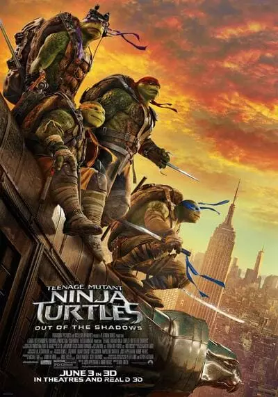 เต่านินจา ภาค 2 จากเงาสู่ฮีโร่ (Teenage Mutant Ninja 2 Turtles Out of the Shadows) 2016