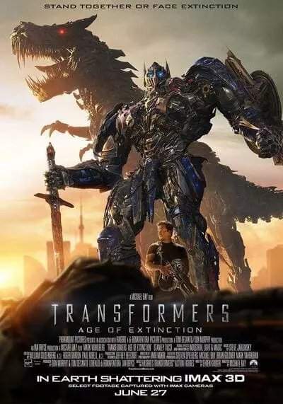 ทรานส์ฟอร์เมอร์ส ภาค 4 มหาวิบัติยุคสูญพันธุ์ (Transformers 4 Age of Extinction) 2014