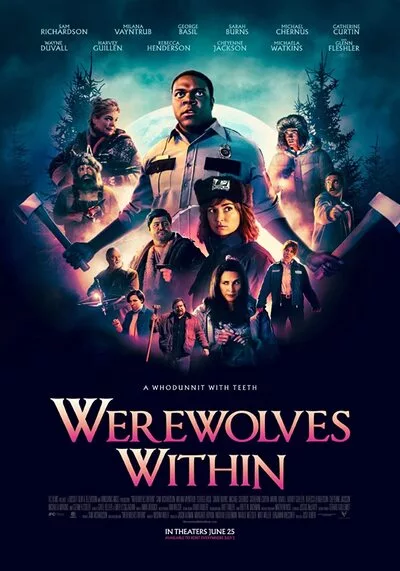 คืนหอนคนป่วง (Werewolves Within) 2021