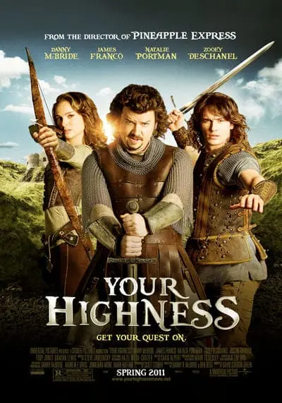 ศึกเทพนิยายเจ้าชายพันธุ์เพี้ยน (Your Highness) 2011